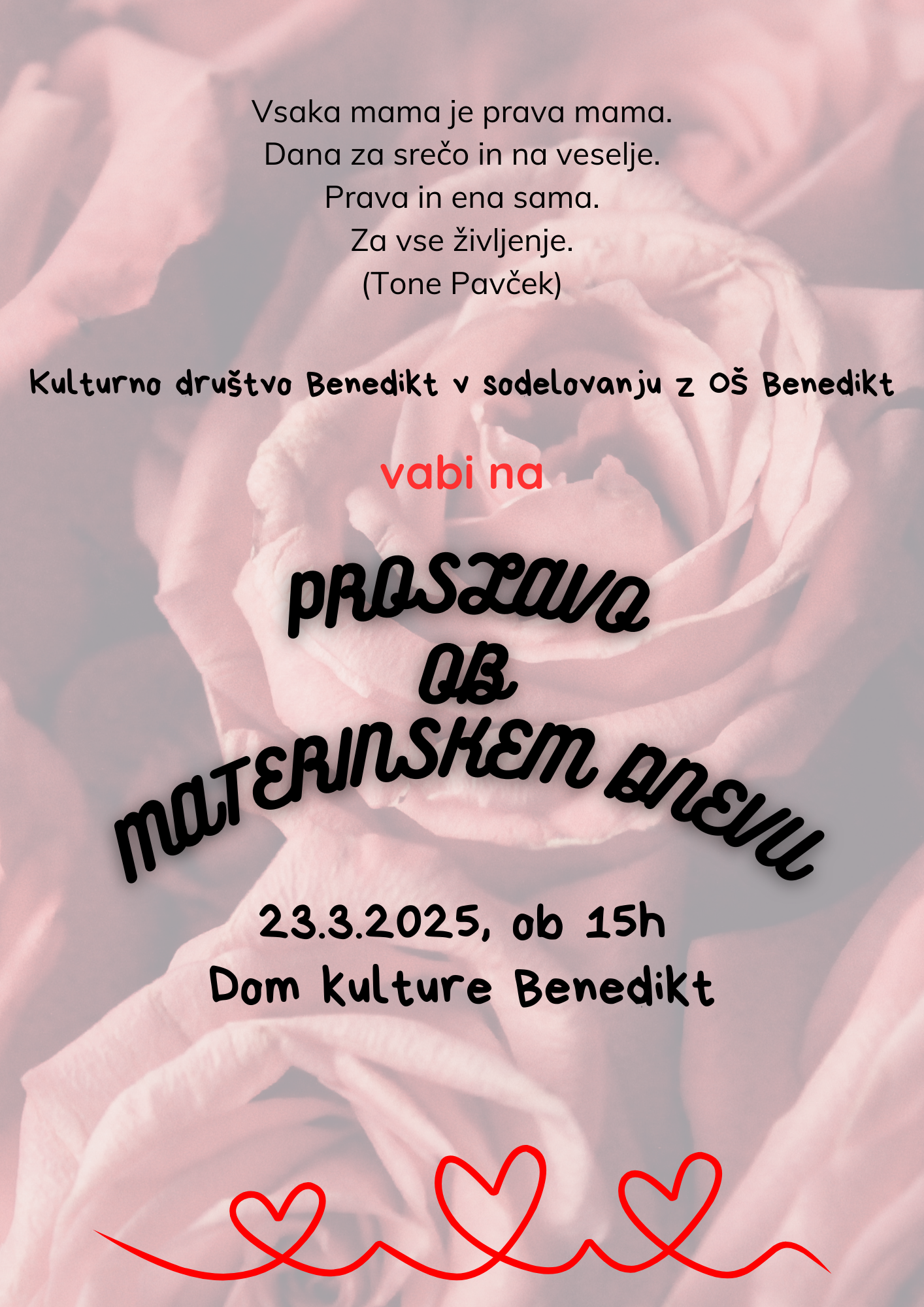 PROSLAVA OB MATERINSKEM DNEVU